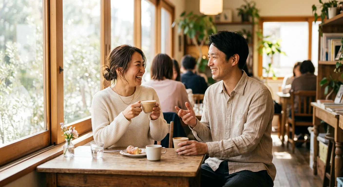 マリッシュで出会った30代カップルのイメージ