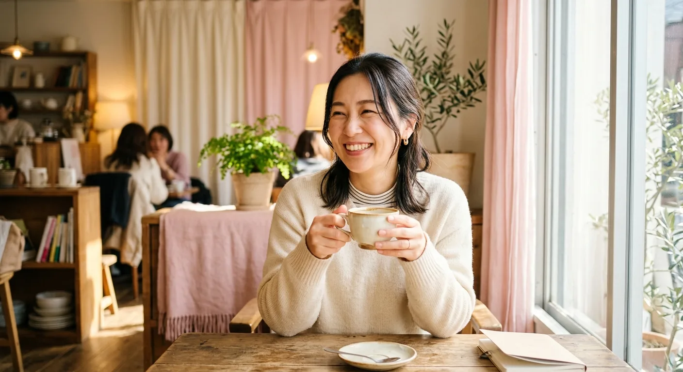 マリッシュで出会えた30代女性の前向きな表情