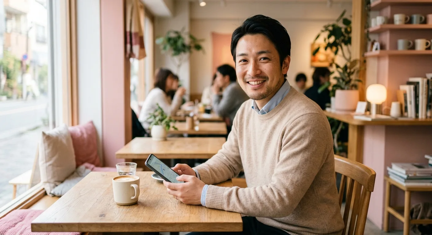 マリッシュ料金を検討する30代男性のイメージ